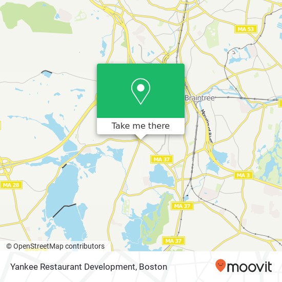 Mapa de Yankee Restaurant Development