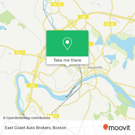 Mapa de East Coast Auto Brokers