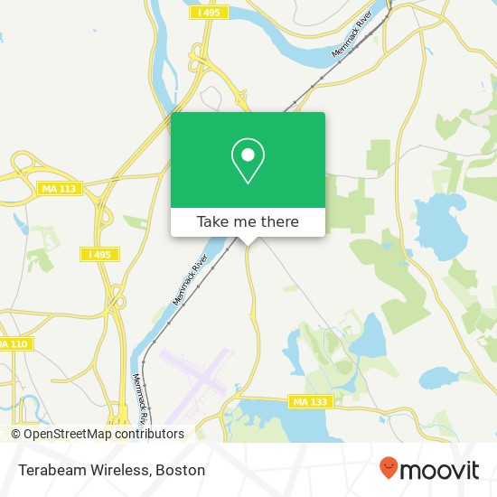 Terabeam Wireless map