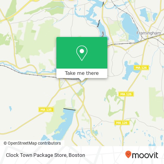 Clock Town Package Store map