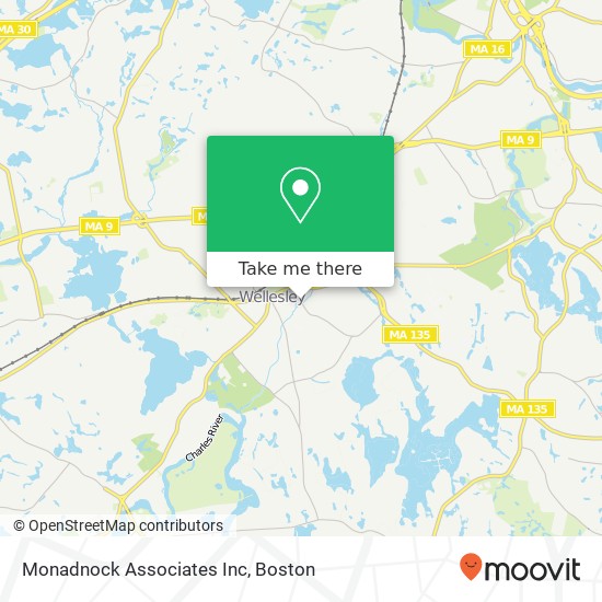 Mapa de Monadnock Associates Inc
