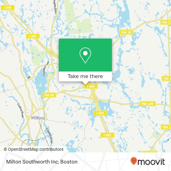 Milton Southworth Inc map