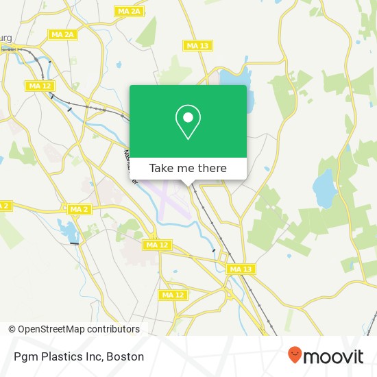 Pgm Plastics Inc map