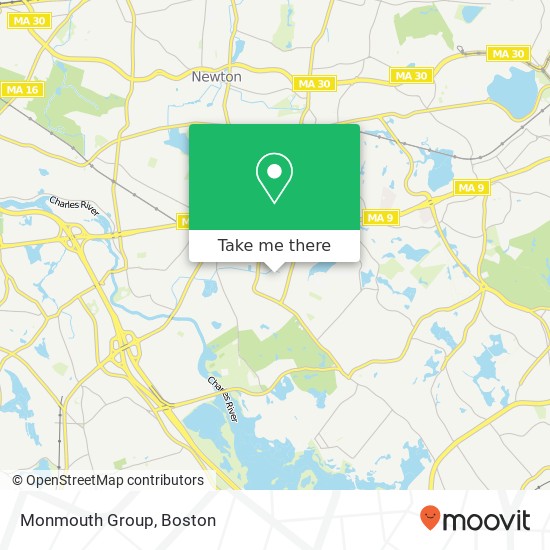 Mapa de Monmouth Group