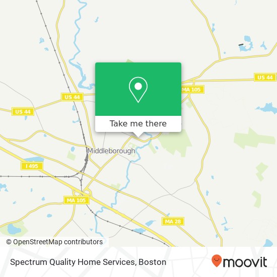 Spectrum Quality Home Services map