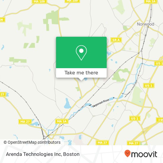 Arenda Technologies Inc map