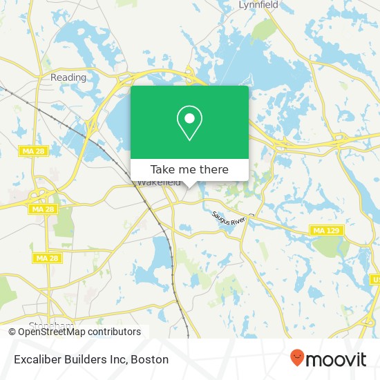 Excaliber Builders Inc map