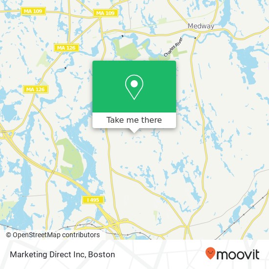 Mapa de Marketing Direct Inc