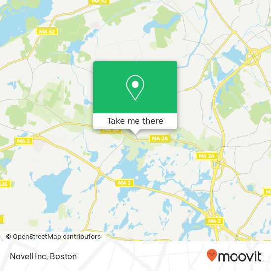 Novell Inc map