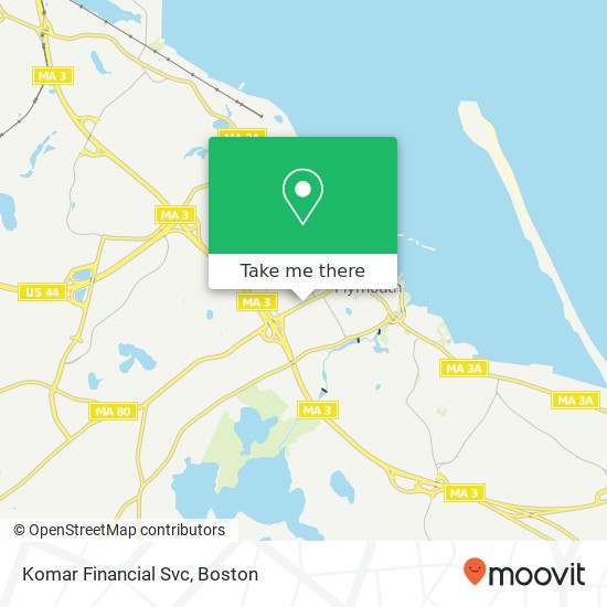 Komar Financial Svc map