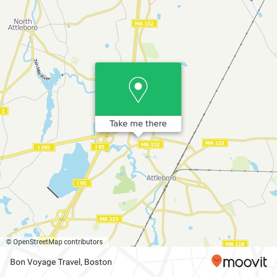 Bon Voyage Travel map