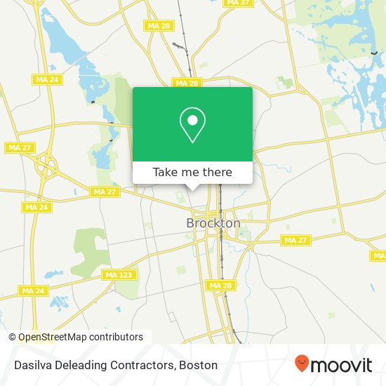Dasilva Deleading Contractors map