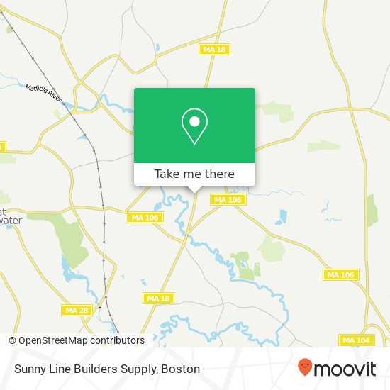 Mapa de Sunny Line Builders Supply