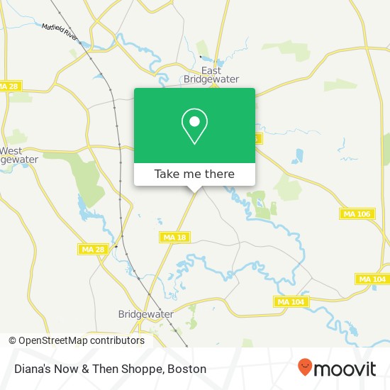 Mapa de Diana's Now & Then Shoppe