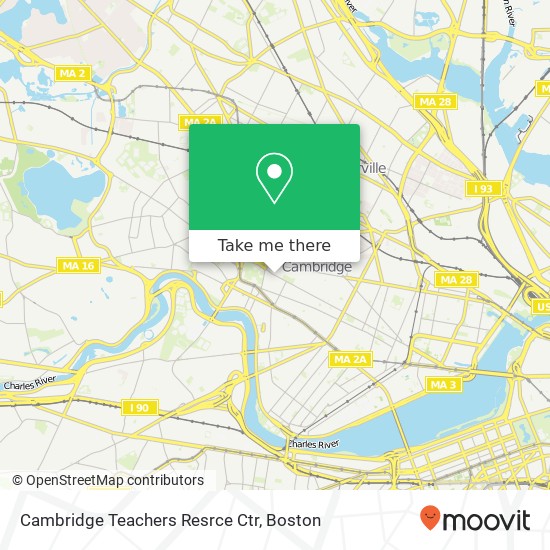 Cambridge Teachers Resrce Ctr map