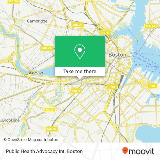 Mapa de Public Health Advocacy Int