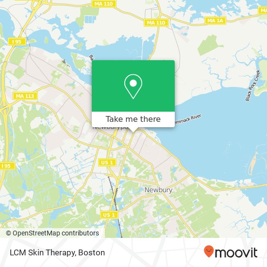LCM Skin Therapy map