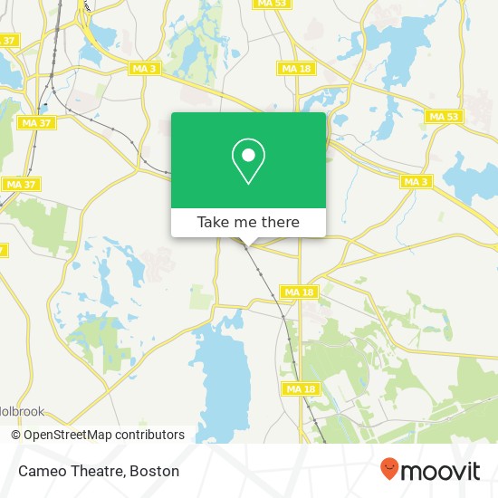 Mapa de Cameo Theatre