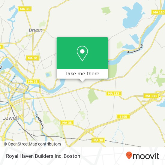 Royal Haven Builders Inc map