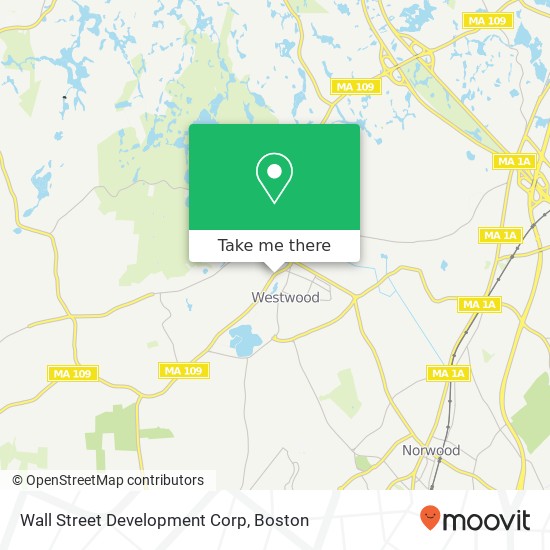 Mapa de Wall Street Development Corp