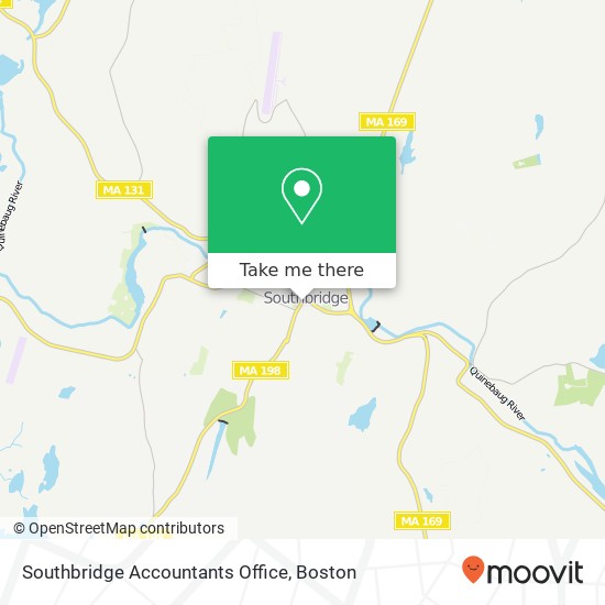 Southbridge Accountants Office map