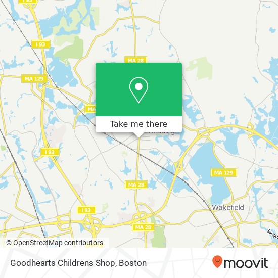 Goodhearts Childrens Shop map