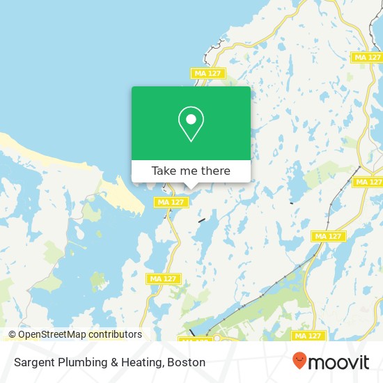 Sargent Plumbing & Heating map