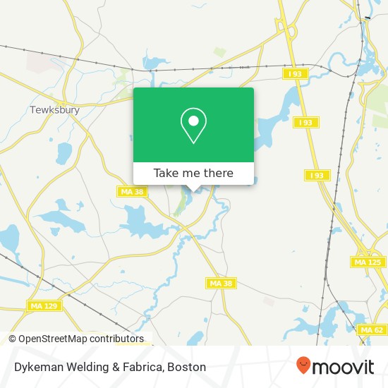 Dykeman Welding & Fabrica map