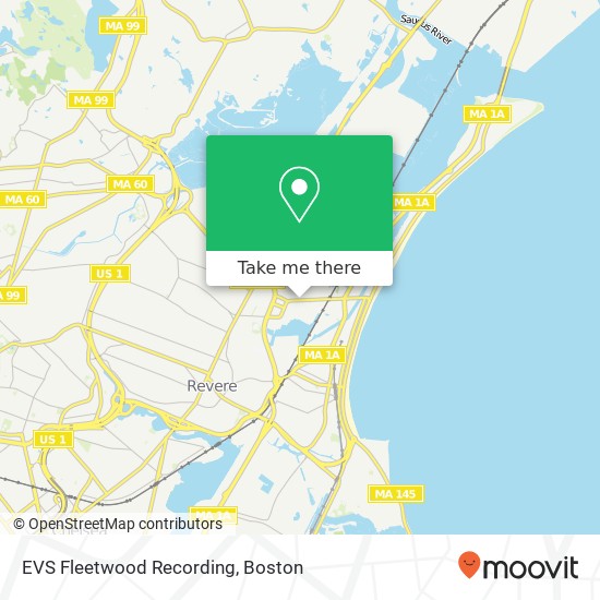 EVS Fleetwood Recording map