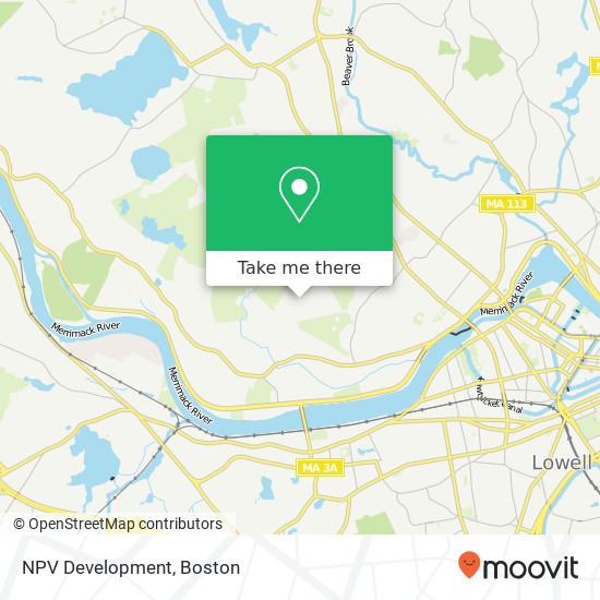 NPV Development map