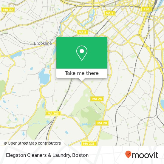 Mapa de Elegston Cleaners & Laundry