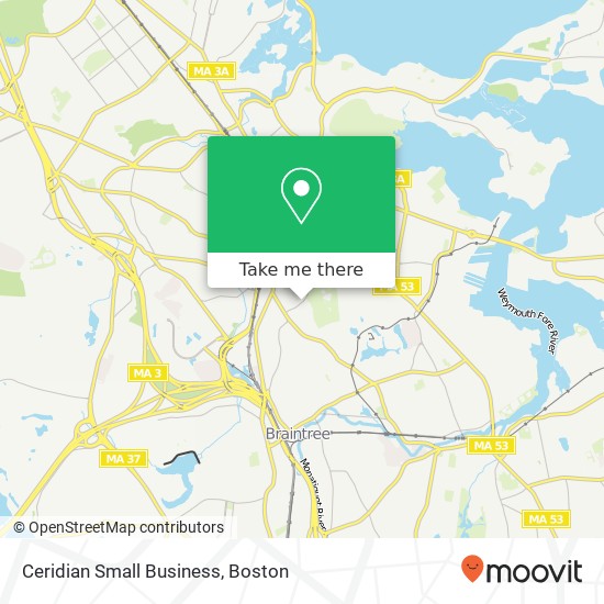 Ceridian Small Business map