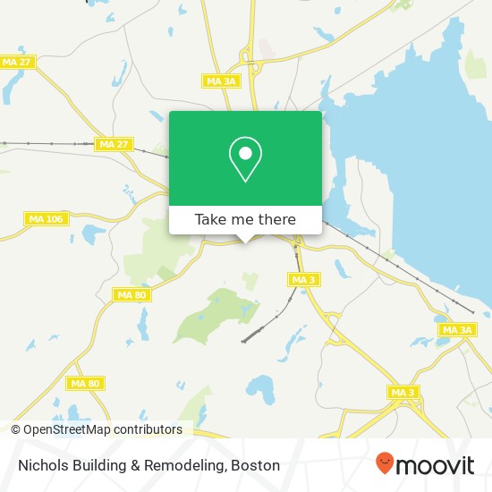 Mapa de Nichols Building & Remodeling