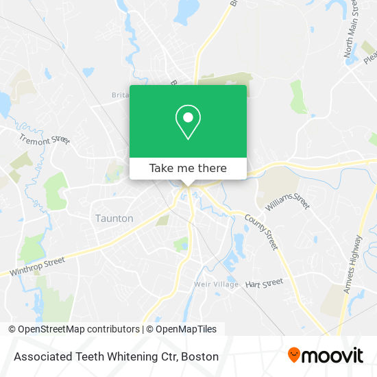 Mapa de Associated Teeth Whitening Ctr