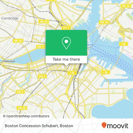 Boston Concession Schubert map