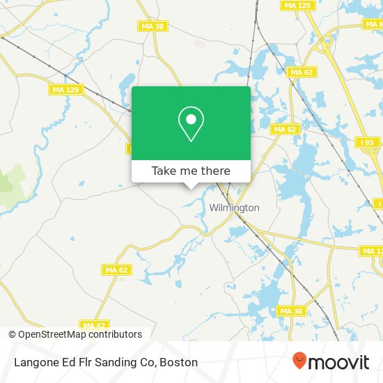 Langone Ed Flr Sanding Co map