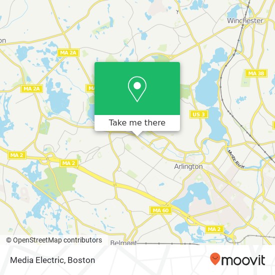 Media Electric map