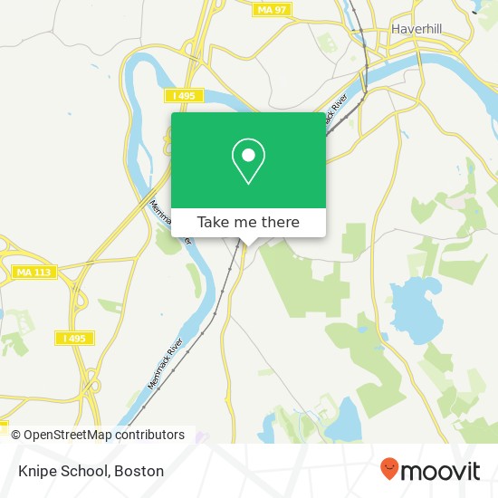 Knipe School map