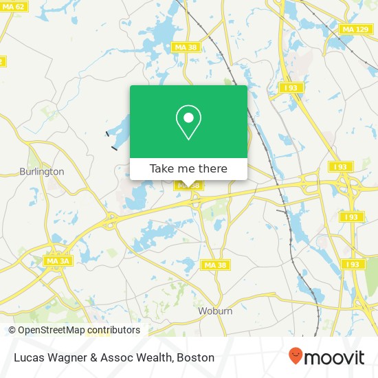 Mapa de Lucas Wagner & Assoc Wealth