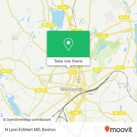 N Lynn Eckhert MD map