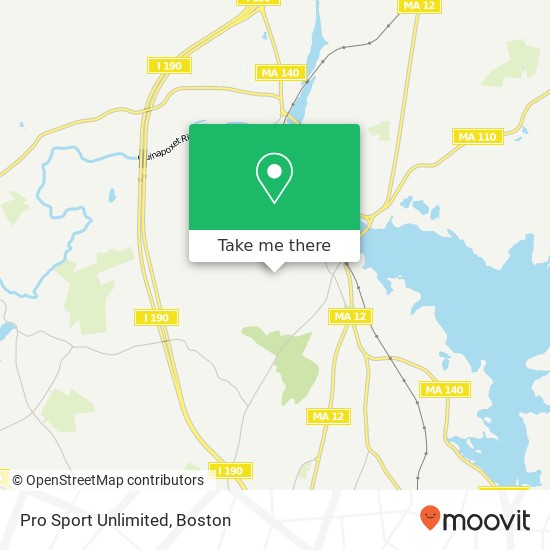 Pro Sport Unlimited map