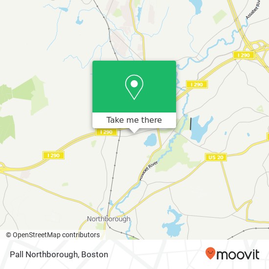 Pall Northborough map