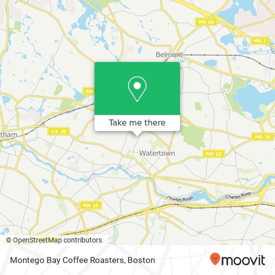 Montego Bay Coffee Roasters map