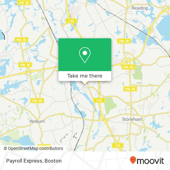 Mapa de Payroll Express