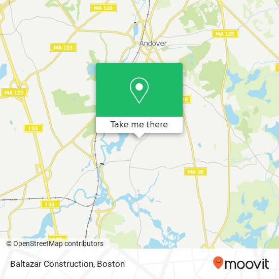 Mapa de Baltazar Construction