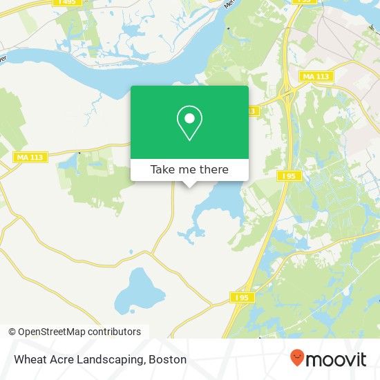 Wheat Acre Landscaping map
