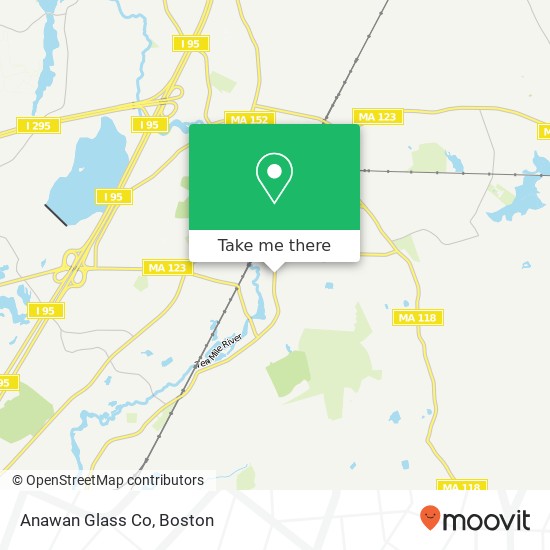 Anawan Glass Co map