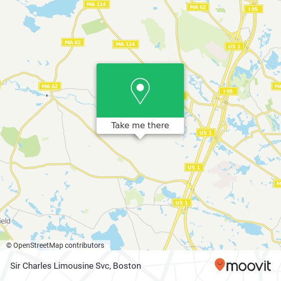 Sir Charles Limousine Svc map