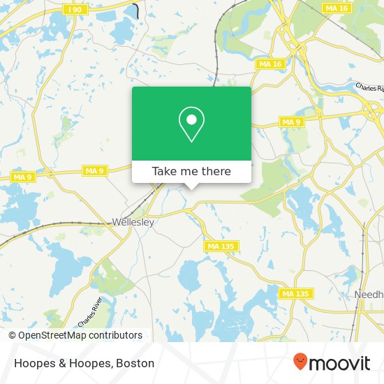 Mapa de Hoopes & Hoopes