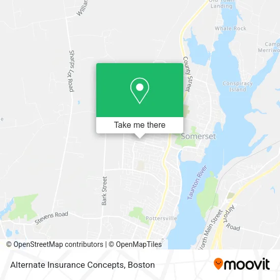Alternate Insurance Concepts map
